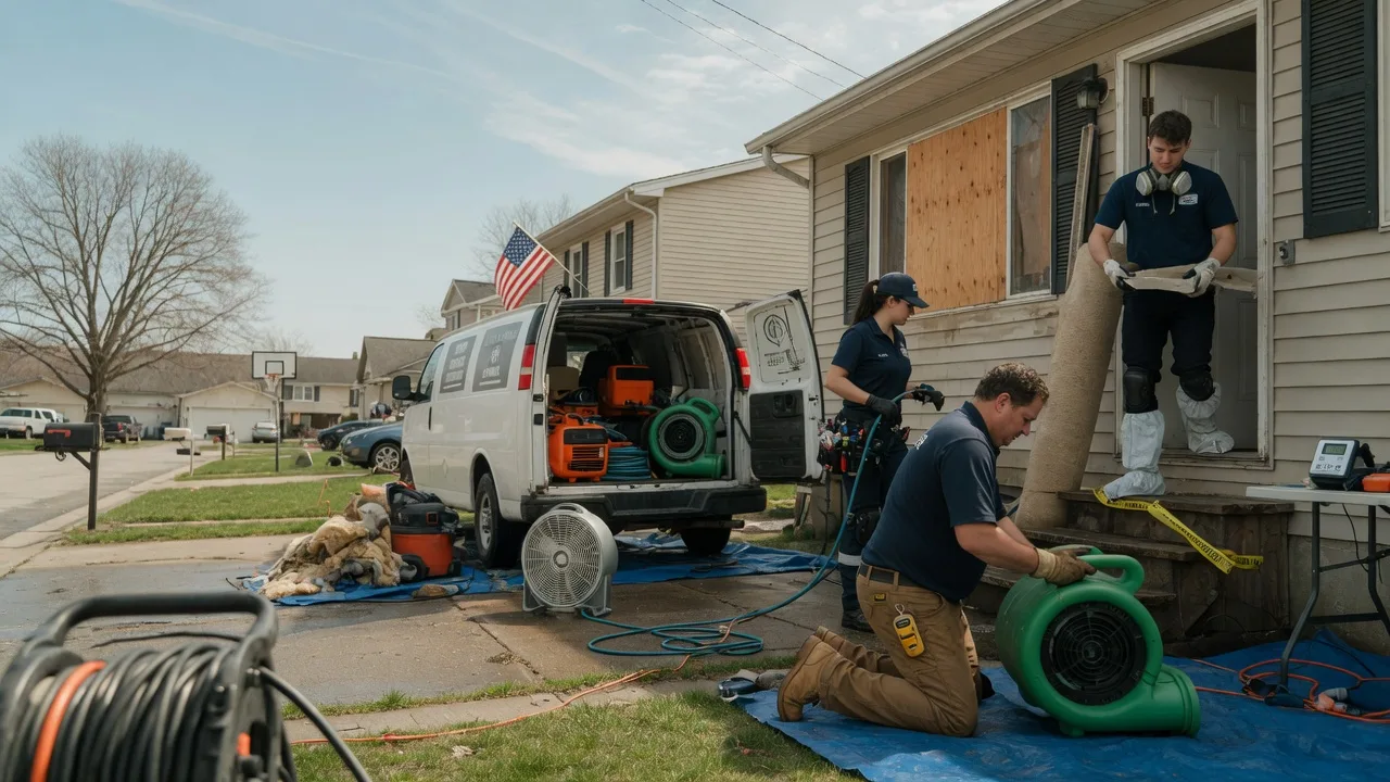 Water Damage Restoration in Rose Bud, AR near me